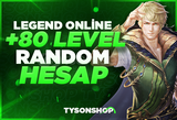 ULTRA VİP +80 LEVEL LEGEND ONLİNE RANDOM HESAP