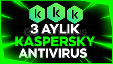 ☘️ULTRA VİP☘️KASPERSKY TOTAL SECURİTY 3 AY