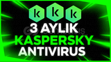 ☘️ULTRA VİP☘️KASPERSKY TOTAL SECURİTY 3 AY