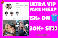 ✅ULTRA VİP KIZ HESABI + 30K ST + 15K DM