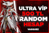 ⭐ [ULTRA VIP] PUBG 500 TL RANDOM HESAP 