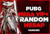 ⭐[ULTRA VIP] PUBG MEGAVİP+ RANDOM HESAP 