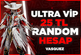 ⭐ [ULTRA VIP] PUBG 25 TL RANDOM HESAP 