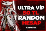 ⭐[ULTRA VIP] PUBG 50 TL RANDOM HESAP 