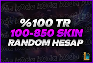 ⭐ULTRA VİP⭐| TR 100-850 SKİN LOL RANDOM