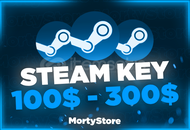 ⭐️Anlık | En Az 100$/300$ Steam Random Key⭐️