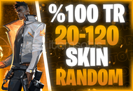 ⭐️[ULTRA] %100 20-120 SKİN RANDOM HESAP⭐️