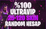 ⭐️[ULTRAVİP] %100 25-120 SKİN RANDOM HESAP ⭐️