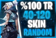 ⭐️[ULTRA] %100 40-120 SKİN RANDOM HESAP⭐️