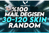 ⭐️[MAİL DEGİSEN] %100 30-120 SKİN HESAP⭐️