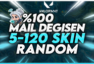 ⭐️[MAİL DEGİSEN] %100 5-120 SKİN HESAP⭐️