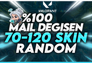 ⭐️[MAİL DEGİSEN] %100 70-120 SKİN HESAP⭐️