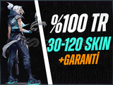 |ULTRAVİP| %100 TR 30-120 SKİN GARANTİLİ RANDOM