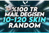 ⭐️[MAİL DEGİSEN] %100 TR 10-120 SKİN HESAP