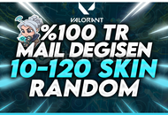 ⭐️[MAİL DEGİSEN] %100 TR 10-120 SKİN HESAP