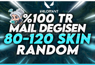 ⭐️[MAİL DEGİSEN] %100 TR 80-120 SKİN⭐️