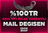 ⭐️[ULTRAVİP] %100 TR MAİLLİ 4350VP+ BIÇAKLI⭐️