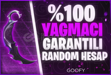 ⭐ULTRAVIP+⭐%100 YAĞMACI GARANTİLİ RANDOM HESAP⭐