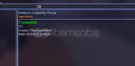 Umbra Calamity Force - AUT