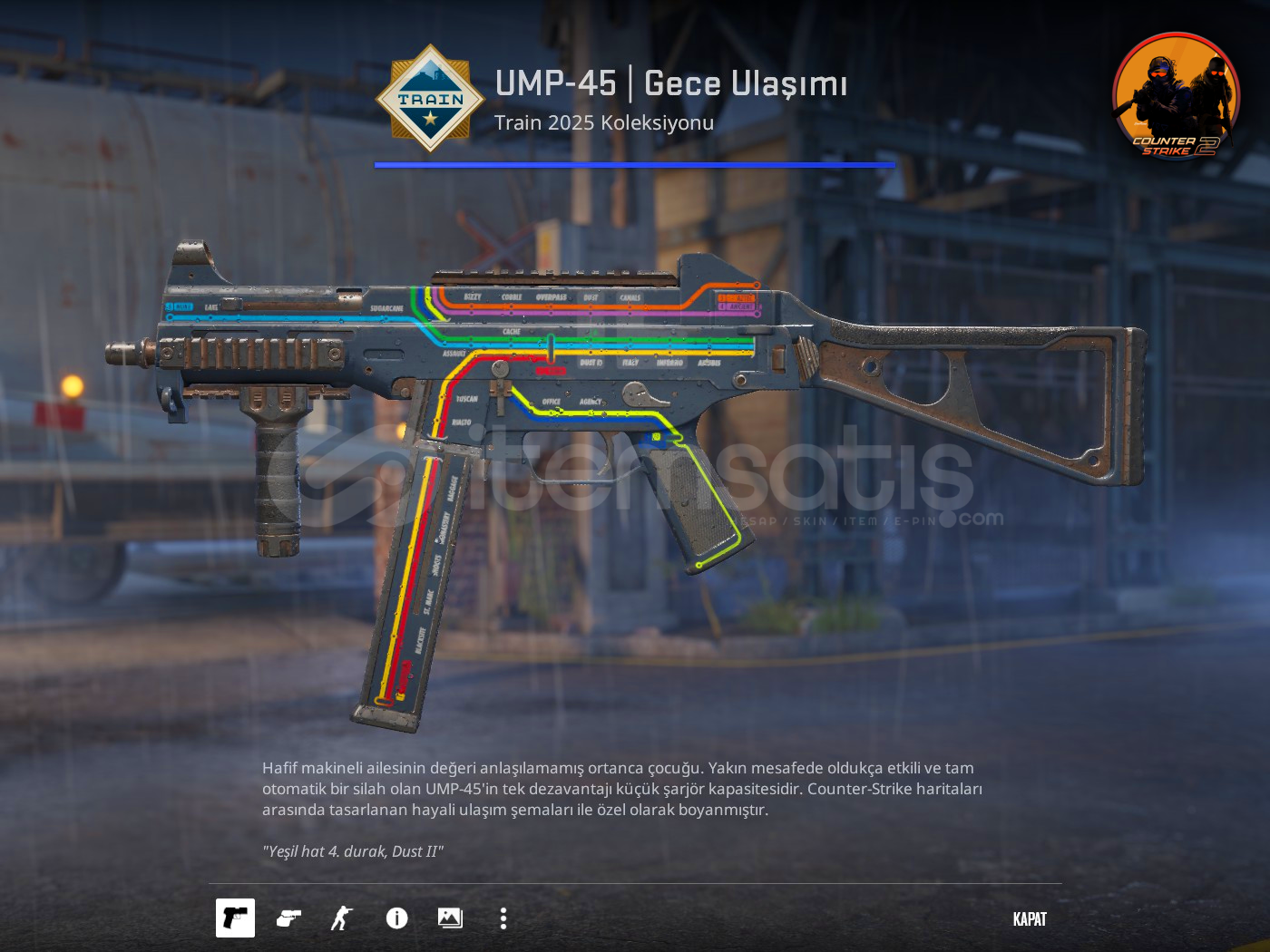 ⚡UMP-45 | Gece Ulaşımı ⚡UMP-45 | Gece Ulaşımı