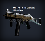 UMP-45 Gold Bismuth Minimal Wear