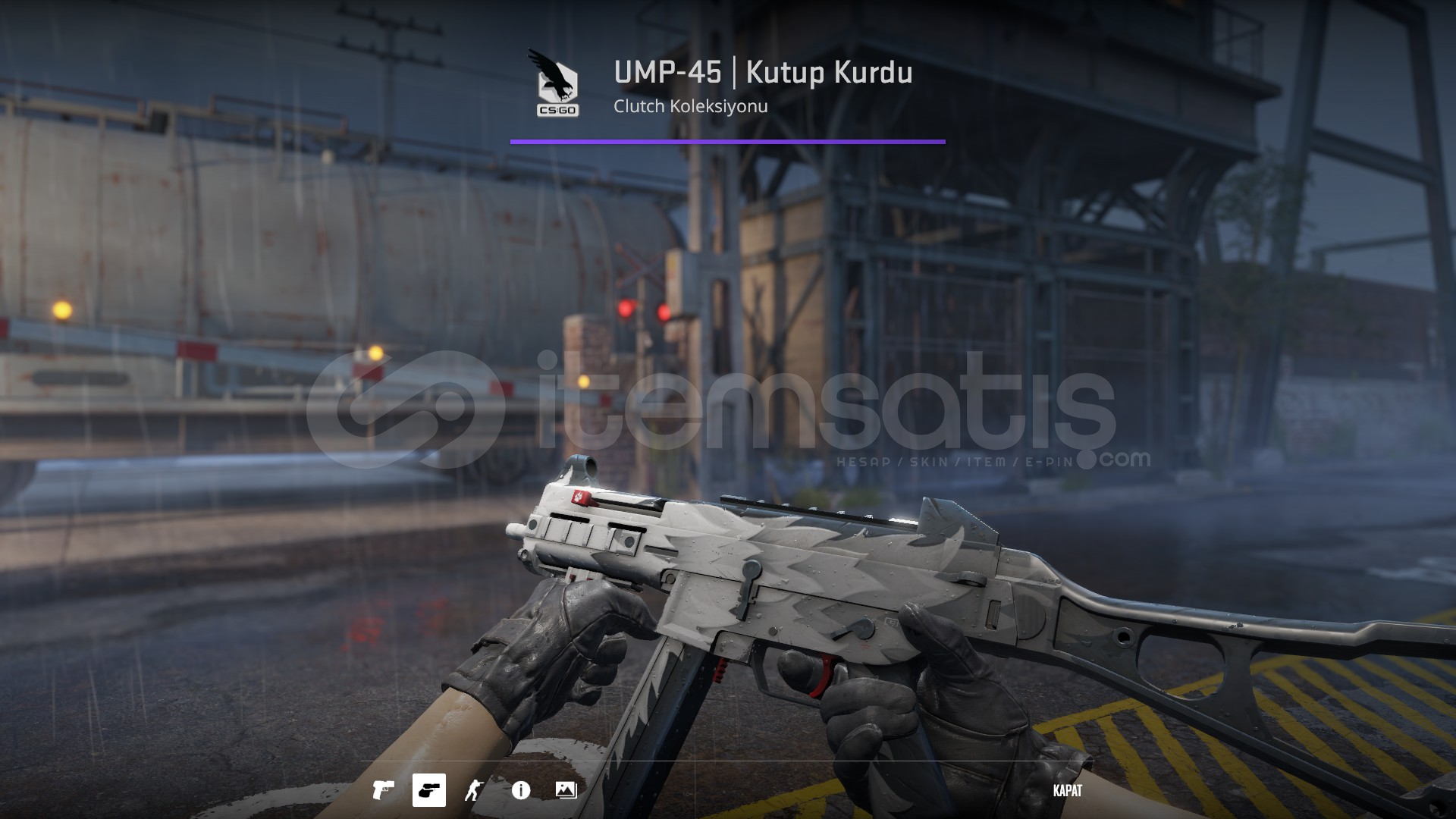 UMP-45 | Kutup Kurdu GÖREVDE KULLANILMIŞ  UMP-45 | Kutup Kurdu GÖREVDE KULLANILMIŞ