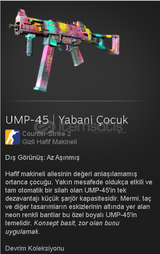 UMP-45 | Yabani Çocuk 