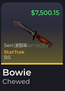 Unboxing RNG Hallowen Event Bowie knife