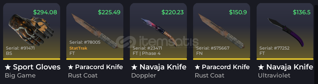 Unboxing RNG 4 Knife+1 Glove Unboxing RNG 4 Knife+1 Glove