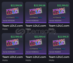 Unboxing RNG TEAM LdLc.com holo katowice 2014