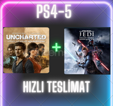 Uncharted 4-5 ve star wars jedi fallan order 