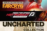 UNCHARTED + FAR CRY 6 + NFS HOT PURSUİT 