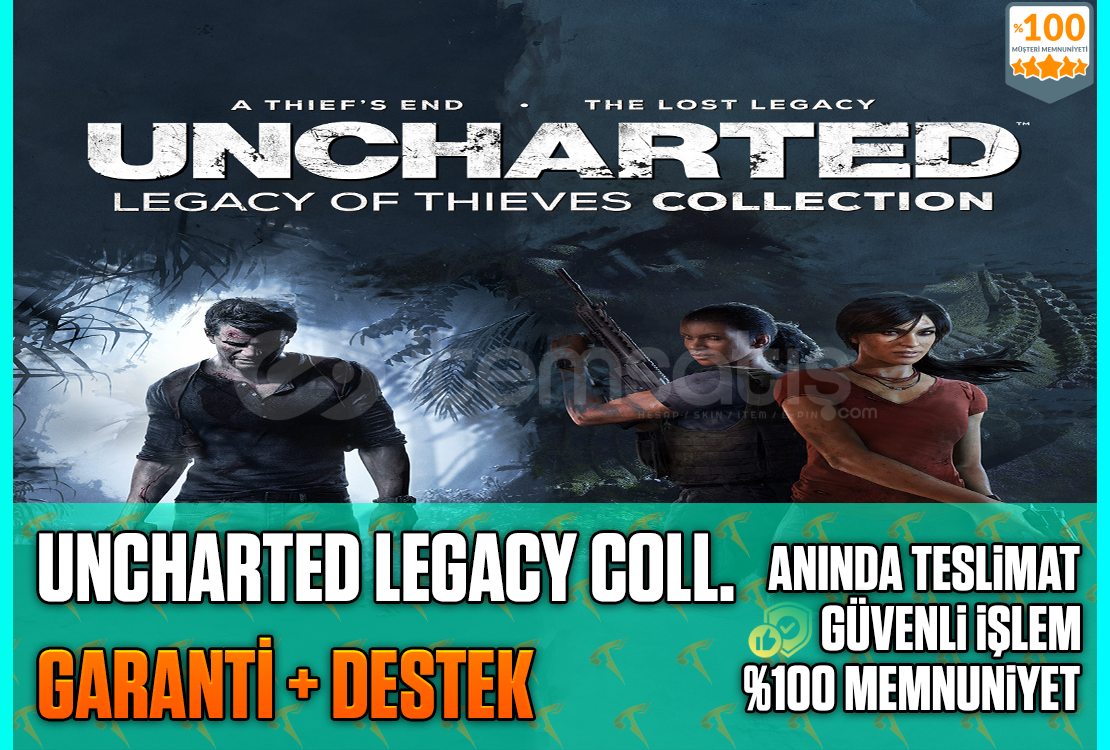 ⭐️☘️Uncharted Hırsızlar Mirası Kole.❤️Garanti❤️ ⭐️☘️Uncharted Hırsızlar Mirası Kole.❤️Garanti❤️