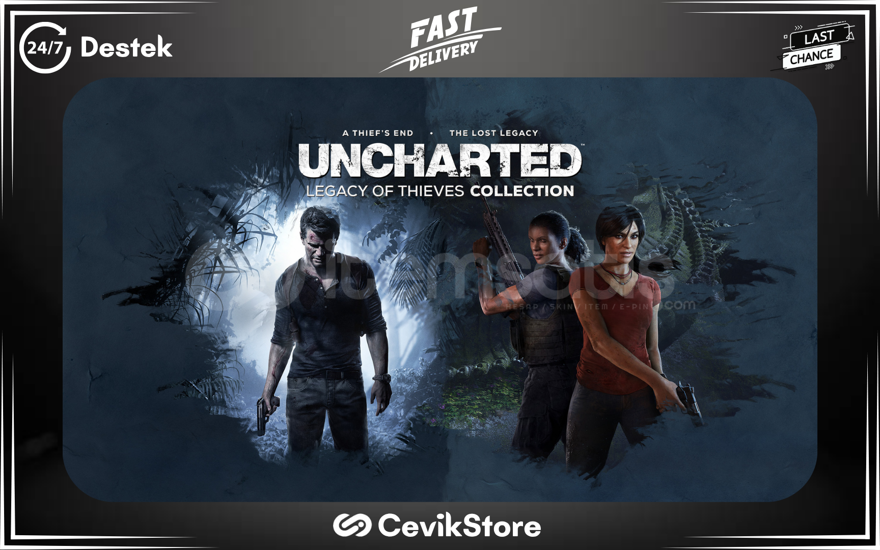 ⭐Uncharted Hırsızlar Mirası Koleksiyonu⭐ ⭐Uncharted Hırsızlar Mirası Koleksiyonu⭐