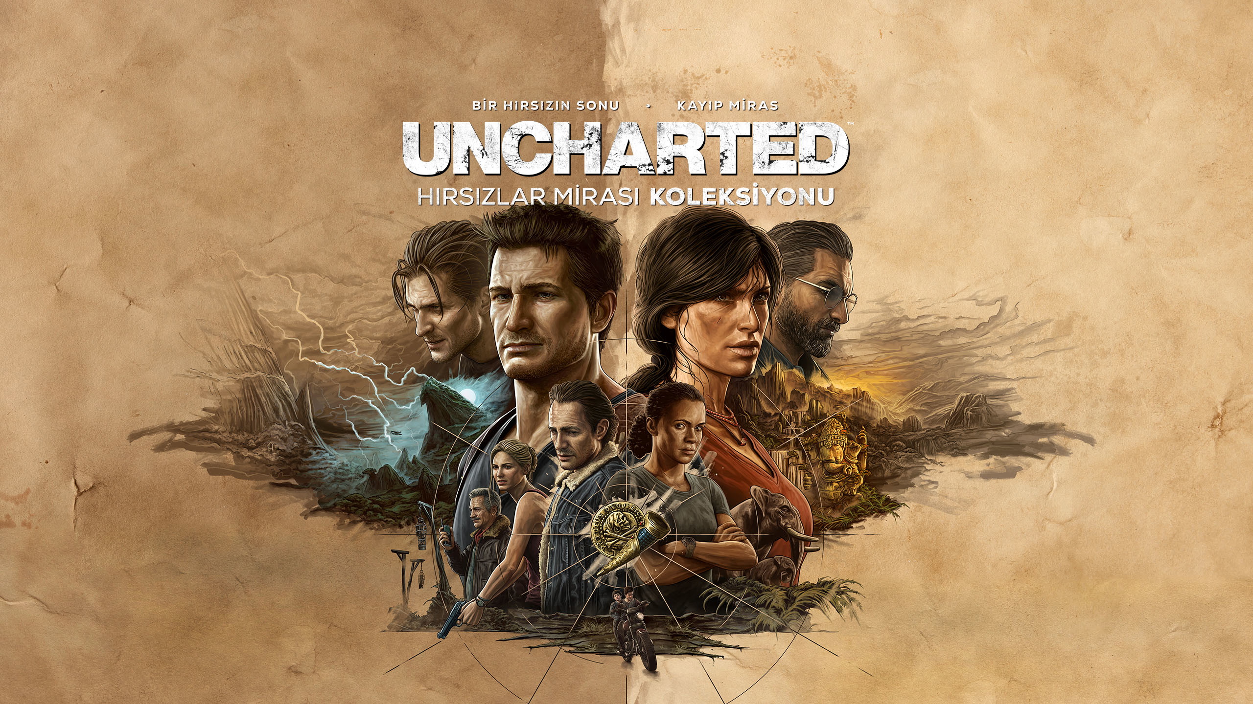 Uncharted Hırsızlar Mirası Koleksiyonu + Garanti Uncharted Hırsızlar Mirası Koleksiyonu + Garanti