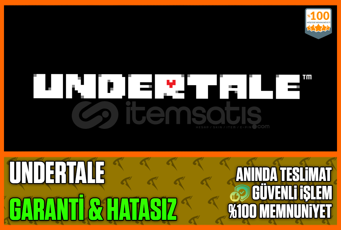 ⭐️☘️Undertale❤️Garanti & Sorunsuz❤️ ⭐️☘️Undertale❤️Garanti & Sorunsuz❤️
