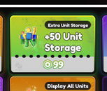 Universal Tower Defense 50 Unit Storage 