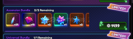 UNIVERSAL TOWER DEFENSE ASCENSION BUNDLE UNIVERSAL TOWER DEFENSE ASCENSION BUNDLE