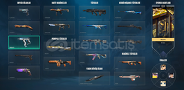 UNRANKED 20+ SKIN EVORI,ULU PENÇE, FAZ SET