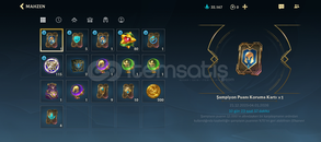 Unranked 32 k mavi öz 2 tane şampiyon kapsülü