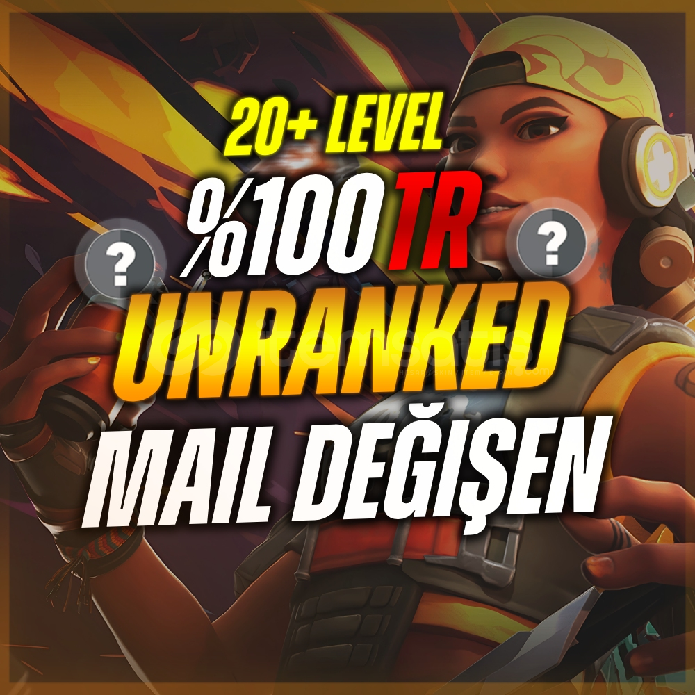 unRanked MAİL ONAYSIZ ( 5 MAÇ ) %100 TR  unRanked MAİL ONAYSIZ ( 5 MAÇ ) %100 TR