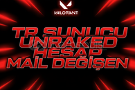 UNRANKED Valorant HANDMADE HESAP