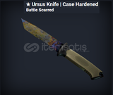 ★ Ursus Knife Case Hardened Battle Scarred