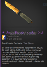 URSUS KNIFE ( FACTORY NEW )