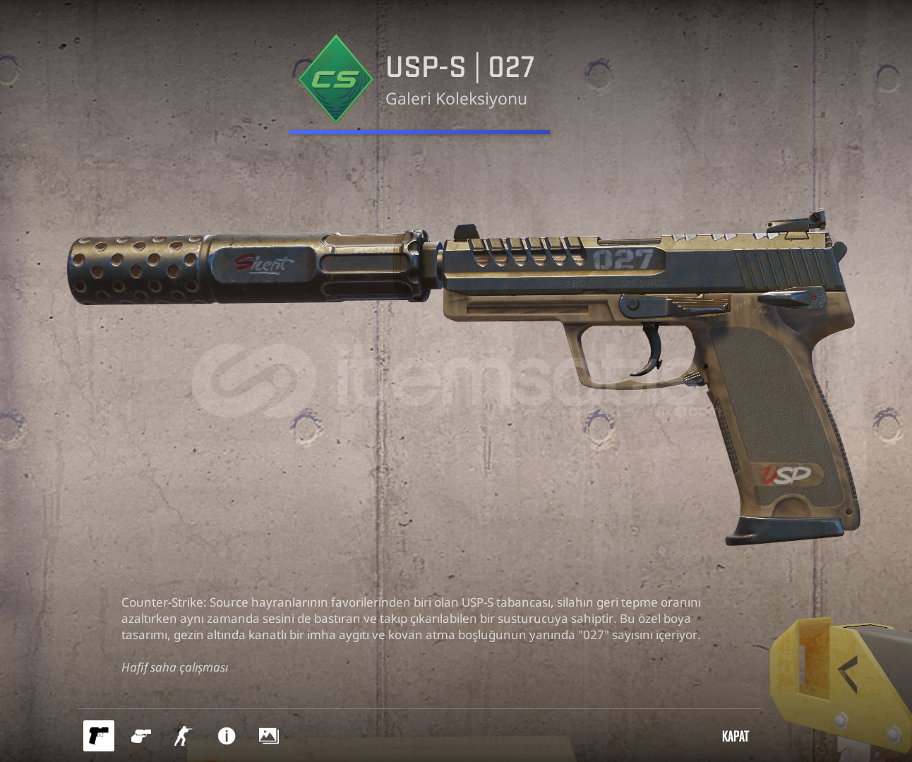 ⚡ USP-S | 027 ⚡ USP-S | 027