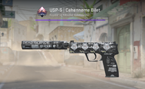 USP-S | Cehenneme Bilet (STİCKERLI)