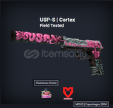 USP-S Cortex Field Tested 30 CLUTCHMAN HOLO MOU