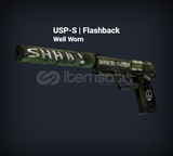 USP-S Flashback Well Worn 2