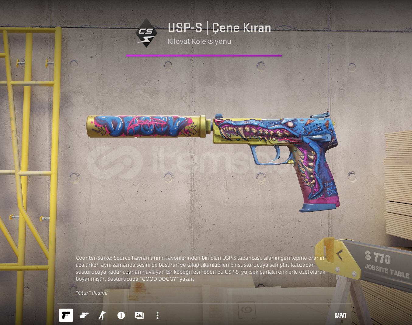 USP-S | Jawbreaker (Well-Worn) USP-S | Jawbreaker (Well-Worn)