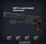 USP-S Lead Conduit Minimal Wear